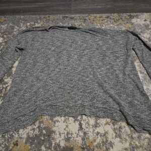 American Eagle Gray Knit Sweater